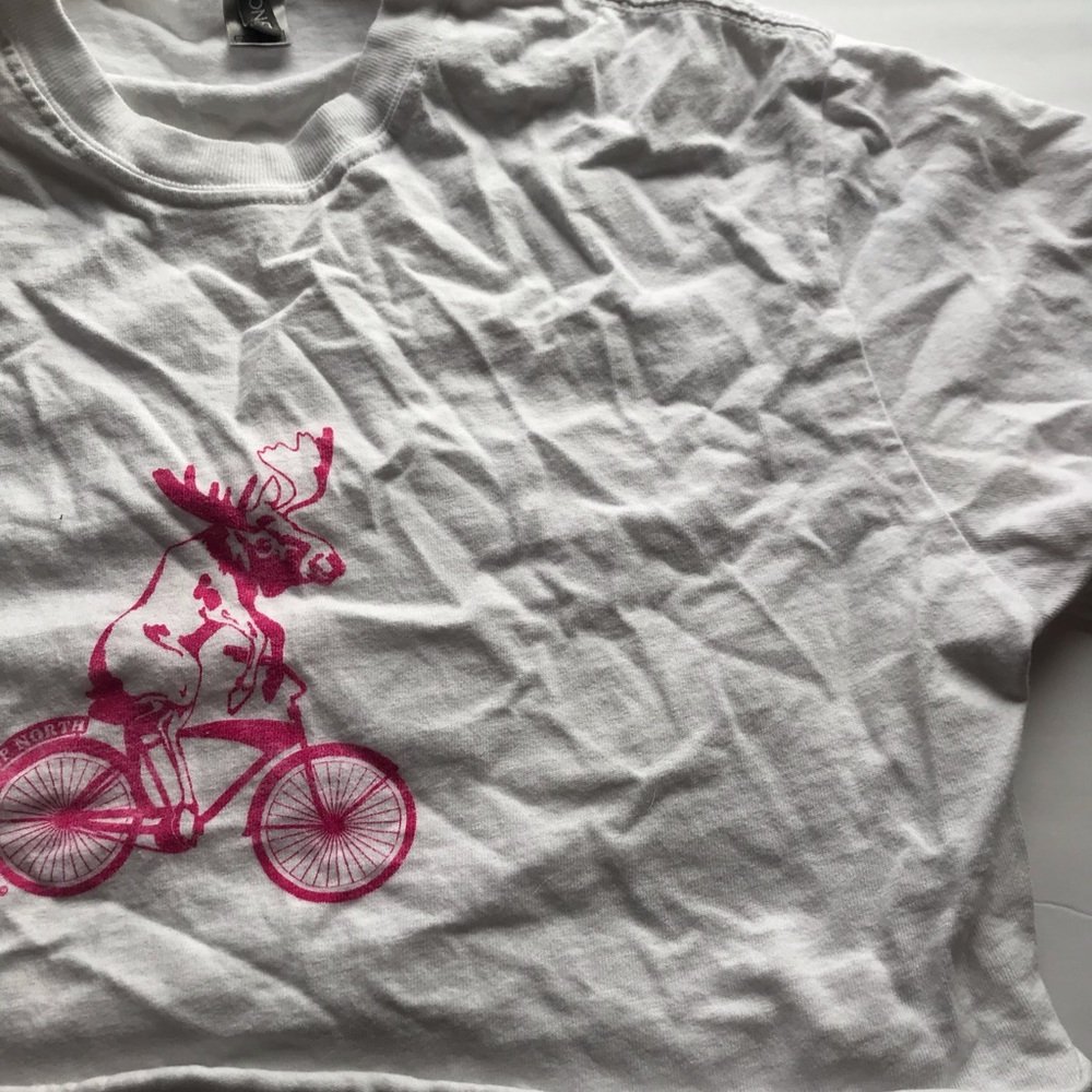 CROPPED PRINT TEE